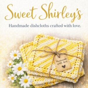 Bundle of 3 "Porcelain Yellow" Dish Cloths